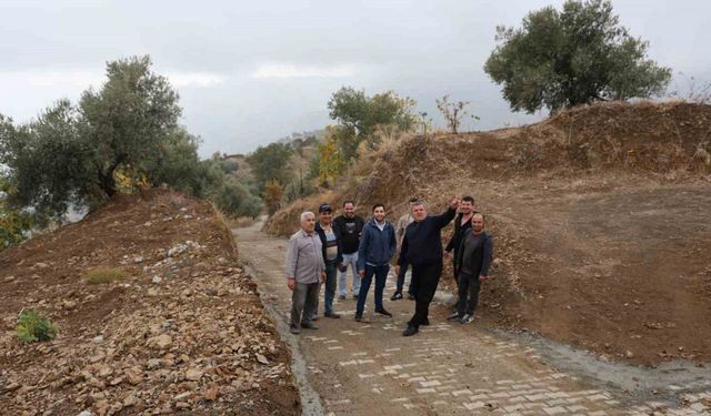 Aydın Büyükşehir Belediyesi Ilıdağlılar’ın hayatını kolaylaştırdı