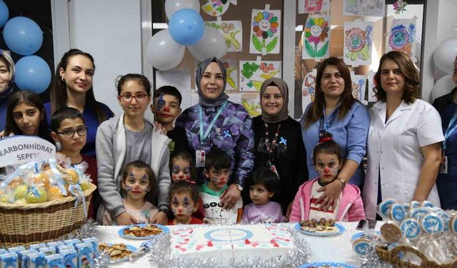 Diyarbakır’da Dünya Diyabet Günü’nde çocuklara moral etkinliği