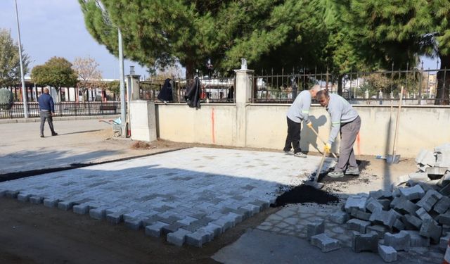 Nazilli Belediyesi, Yeşilyurt’taki yol çalışmalarını tamamladı