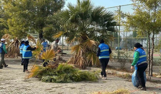 Nazilli Belediyesi’nden, İsabeyli Kampüsü’nde temizlik çalışması