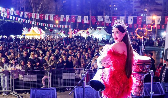 Mezitli’de Sevgililer Günü coşkusu bir hafta sürdü
