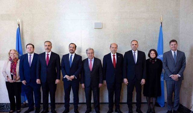 Bakan Fidan, Cenevre’de Kıbrıs konulu zirveye katıldı