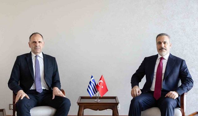 Dışişleri Bakanı Fidan, Yunanistan Dışişleri Bakanı Gerapetritis ile bir araya geldi