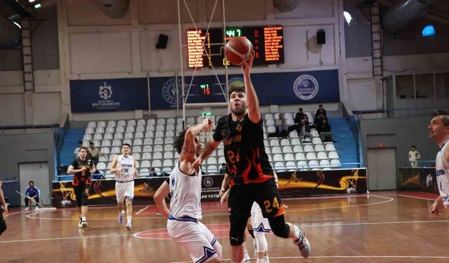 Türkiye Basketbol 2. Ligi Play-Off: Kocaeli BŞB Kağıtspor: 56 - Eskişehir Birey Koleji: 58