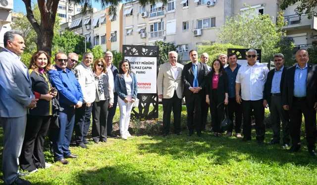 Efsane Emniyet Müdürü Yılmaz Çapın’ın adı İzmir Bornova’da yaşayacak
