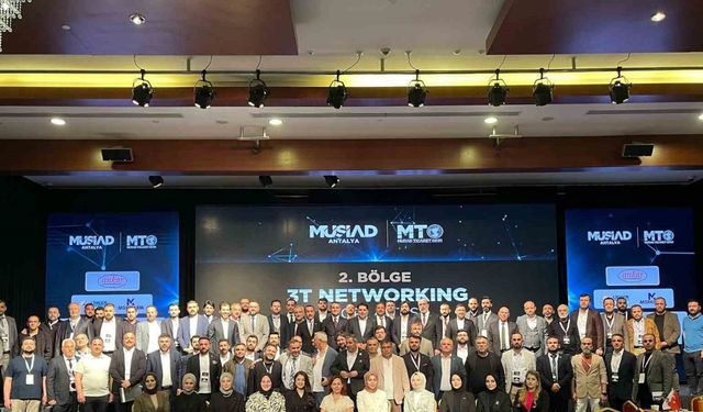 MÜSİAD Ticaret Ofisi tarafından düzenlenen Antalya Network Toplantısına yoğun ilgi