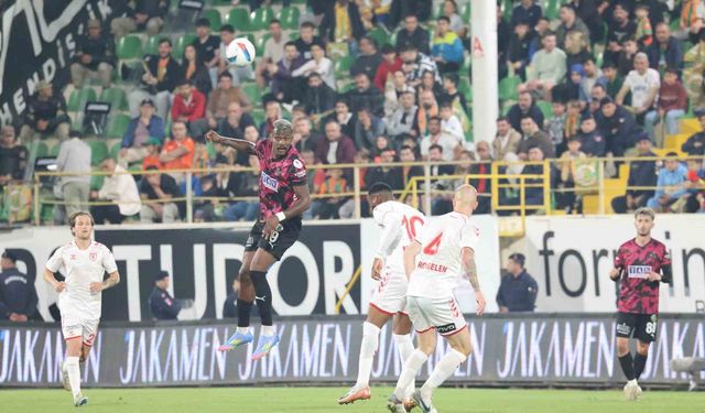 Trendyol Süper Lig: Alanyaspor: 1 - Samsunspor: 0 (Maç Sonucu)