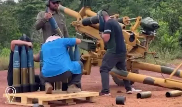 BORAN Obüsü Malezya'daki atışlarda rekor kırdı! 46 saniyede 12 atış!