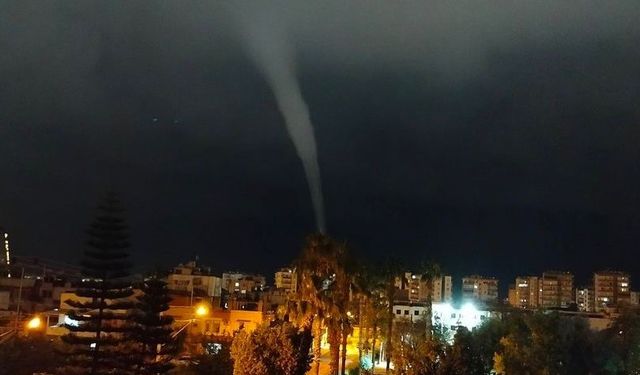 Akdeniz’de gece ve gündüz oluşan hortumlar dikkat çekti