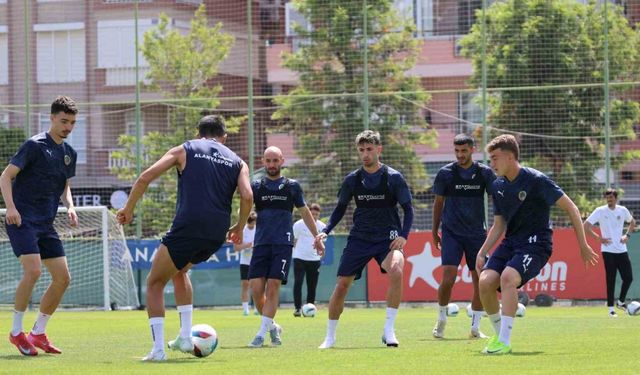 Alanyaspor, Beşiktaş maçı hazırlıklarını tamamladı