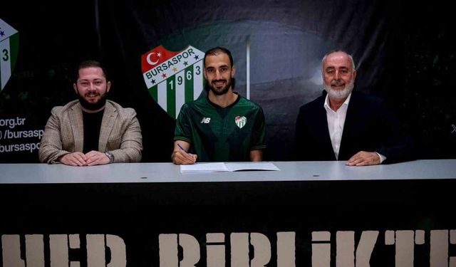 Alperen Babacan, Bursaspor’a imzayı attı
