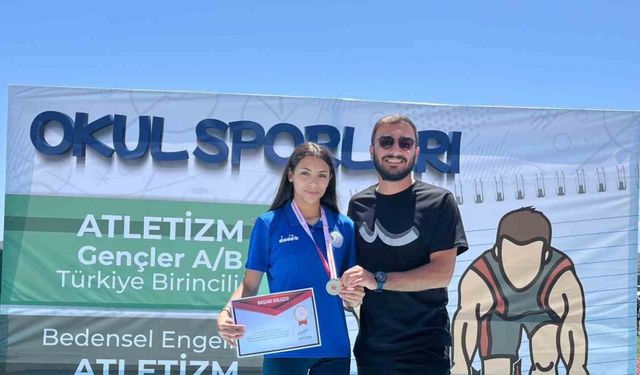 Aydınlı Sude Naz Türkiye şampiyonu oldu