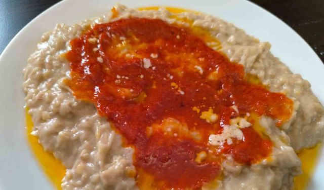 Damak çatlatan lezzeti ile ün salan Afyon keşkeğine ilgi artıyor