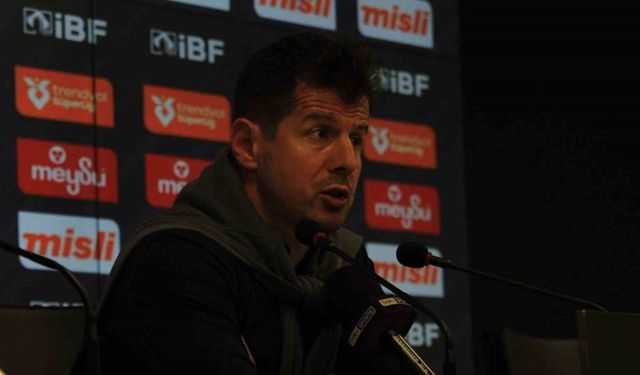 Emre Belözoğlu: "Deplasman adına kötü bir performans"