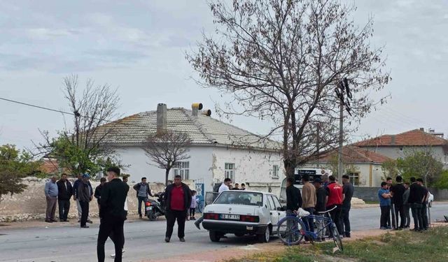Gözü çıkıp yola fırlayan sürücü hayatını kaybetti