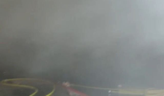 Kahramanmaraş’ta fabrika deposunda yangın