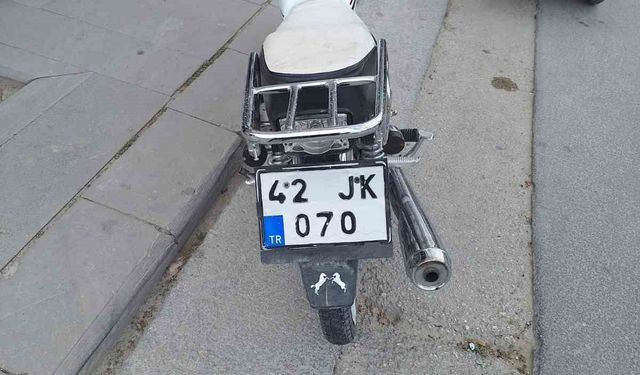 Karapınar’da motosikletler çarpıştı: 3 yaralı