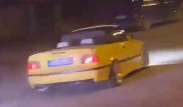 Kırıkkale’de drift atan sürücüye 55 bin lira ceza