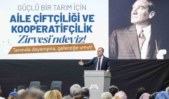 Mersin’de ‘Aile Çiftçiliği ve Kooperatifçilik Zirvesi’ düzenlendi