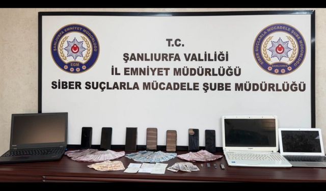 Şanlıurfa’da yasa dışı bahis operasyonunda 2 tutuklama