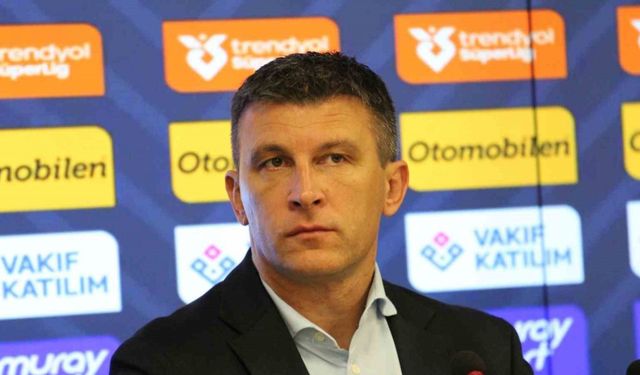 Sergej Jakirovic: "Ana hedefimiz olan ligde kalma adına çok önemli bir adım attık"
