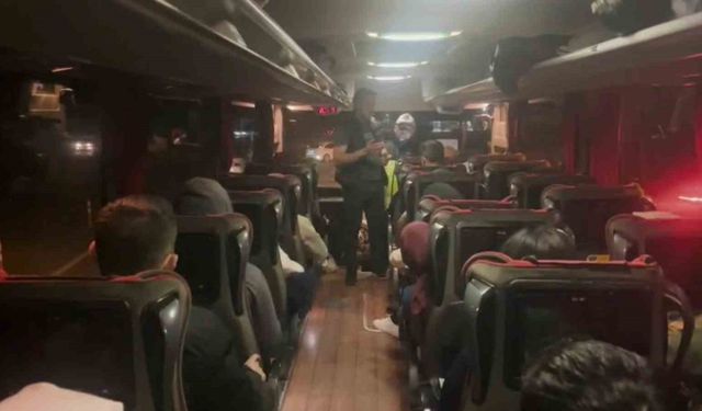 Sivil jandarmadan yolcu otobüslerine gizli denetim