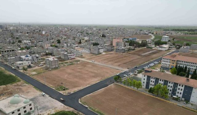 Suruç’ta yollar yenileniyor