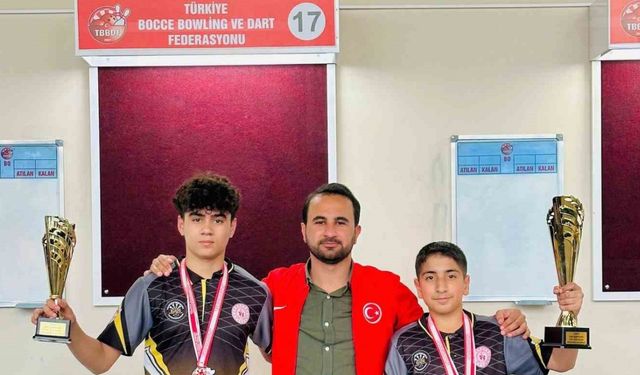 Elazığ dartta tarih yazdı: 6 madalya, 2 kupa