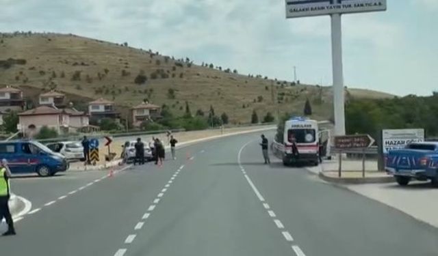Elazığ’da trafik kazası: 3 yaralı