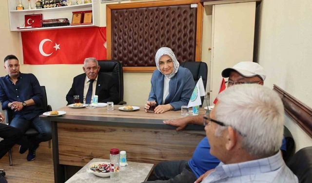 Emekli demiryolu işçileri valiye demiryollarının tarihsel sürecini anlattı