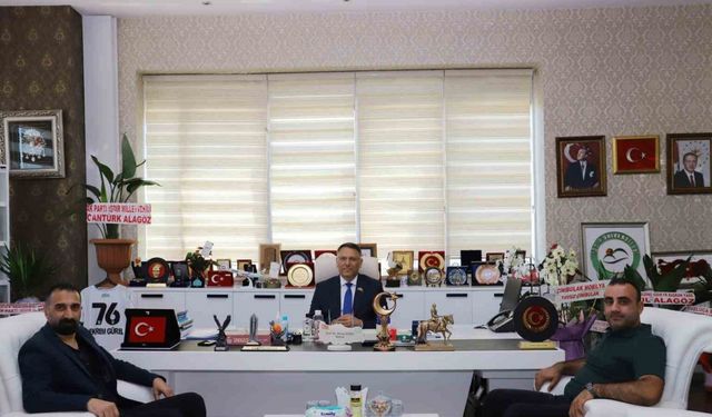 İHA’dan Rektör Gürel’e hayırlı olsun ziyareti
