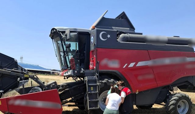Kırklareli’nde arpa ve buğday hasat kontrolleri sürüyor