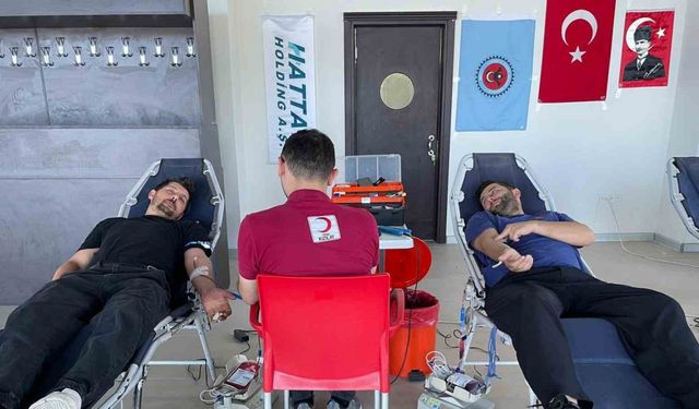 Madencilerden kan bağış kampanyasına ilgi