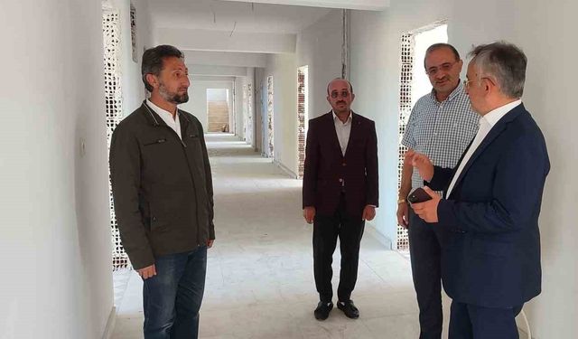 Oruçbeyli Kur’an kursu inşaatı tamamlandı