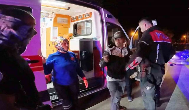 Yasal sınırın 16 kat üstünde alkollü çıkan sürücü ne polisi dinledi ne de sağlıkçıları