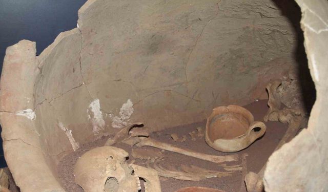 Ziyaretçilerini 8 buçuk milyon yıl öncesine götüren müze 30 bin kişiyi ağırladı