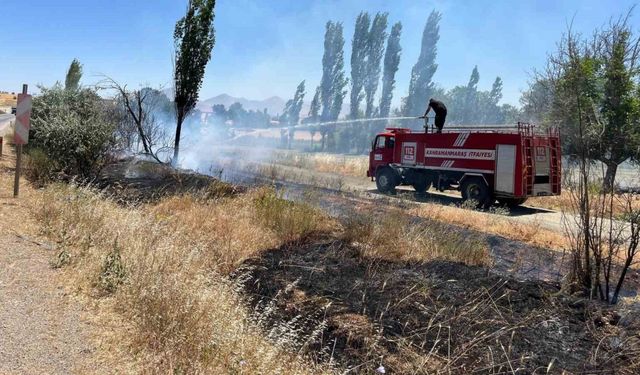 Afette, yangında, kurtarmada büyükşehir itfaiyesi görevde