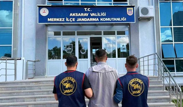 Aksaray’da 9 yıl hapis cezası olan şahıs JASAT’tan kaçamadı