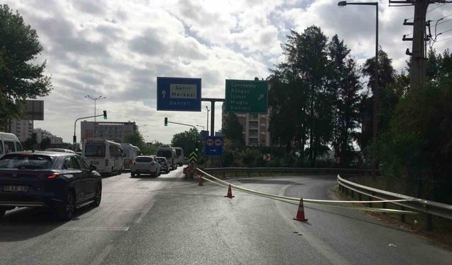 Aydın-İzmir Otoyolu trafiğe kapatıldı
