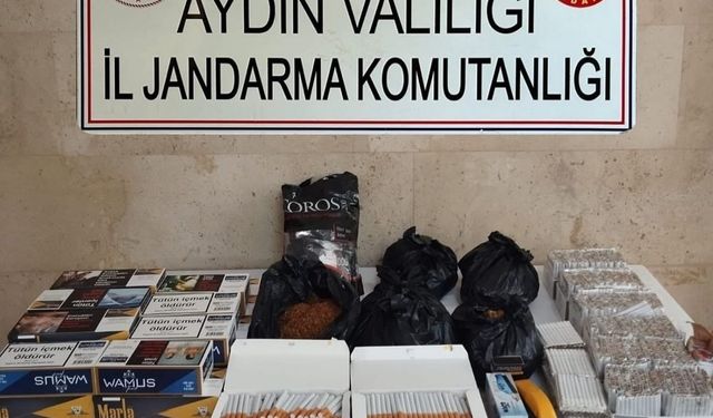 Aydın’da 3 bin 500 bandrolsüz sigara ele geçirildi