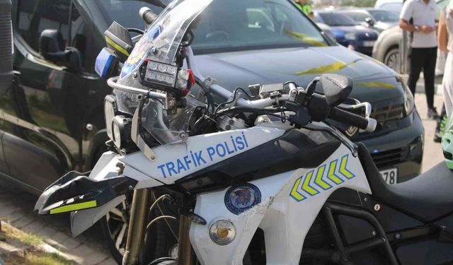 Aydın’daki kazada polis memuru yaralandı