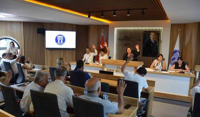 Didim Belediye Meclisi toplantısı yapıldı