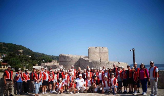 Didimli öğrenciler Çanakkale’yi gezdi