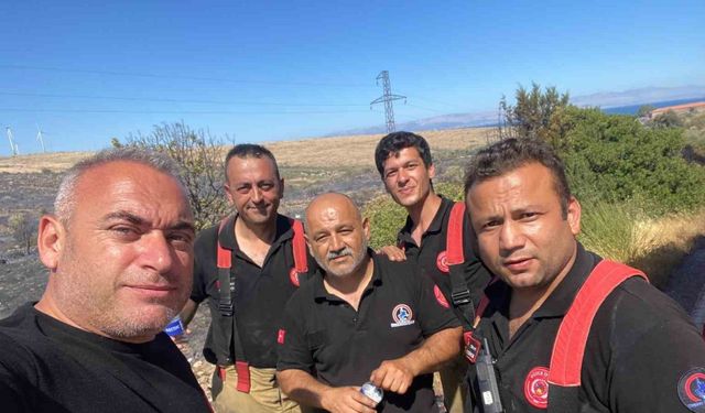Düzceli ateş savaşçıları Seferihisar’dan Çeşme’ye