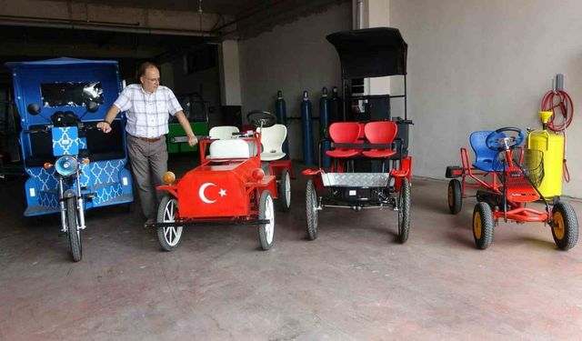 El emeğiyle üretilen yerli mikrobolite ulaşım araçları, 20’den fazla ülkeye ihraç ediliyor