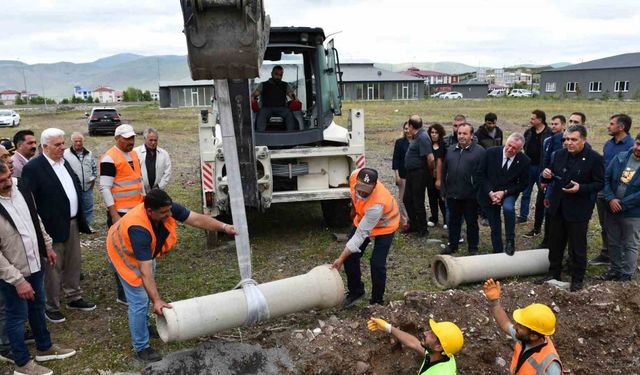 Galericiler Sitesi’nin temel atma töreni yapıldı