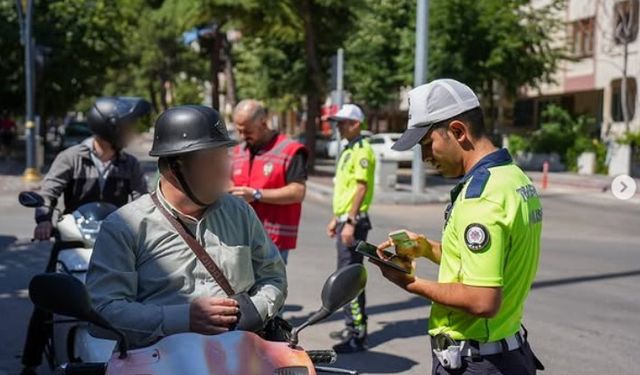 Isparta’da motosiklet denetiminde 137 sürücüye ceza