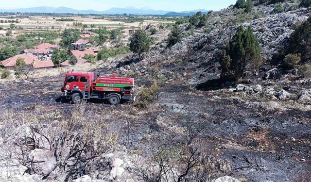 Isparta’daki orman yangını kontrol altına alındı