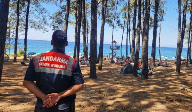 Jandarmadan çevre ve orman yangınlarına karşı bilgilendirme