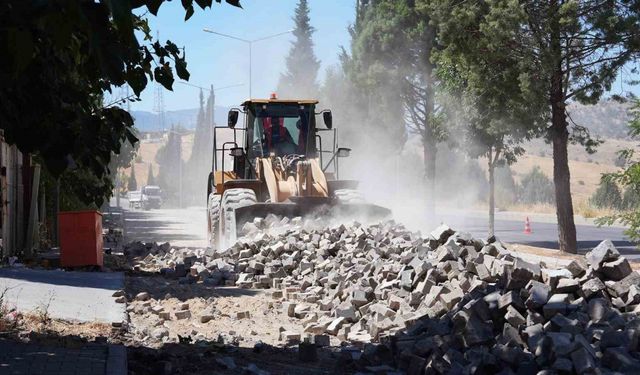 Kahramanmaraş’ta yol çalışmaları